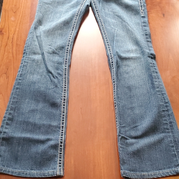 Rock Revival Women's Dark Blue Boot Cut Jeans Size 28x30 - Picture 15 of 15